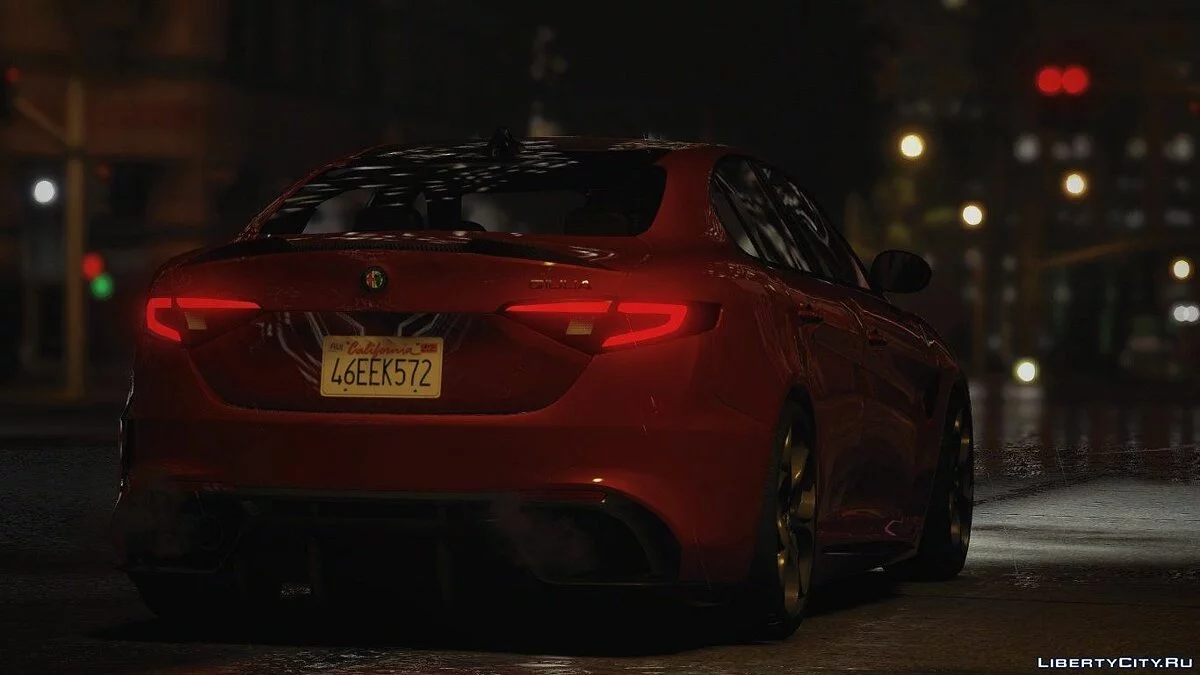 2016 Alfa Romeo Giulia Quadrifoglio [Add-On | Lackierung | HQ] 1.0 / GTA 5