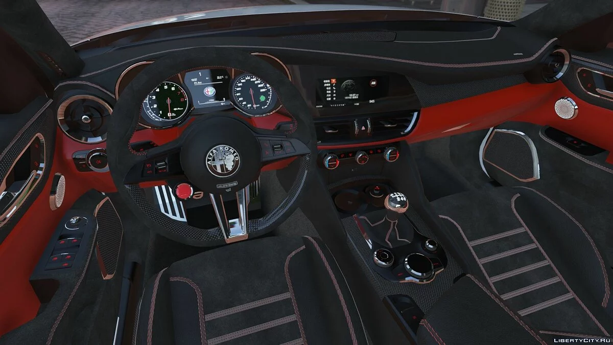 Alfa Romeo Giulia Quadrifoglio '17 1.02 / GTA 5