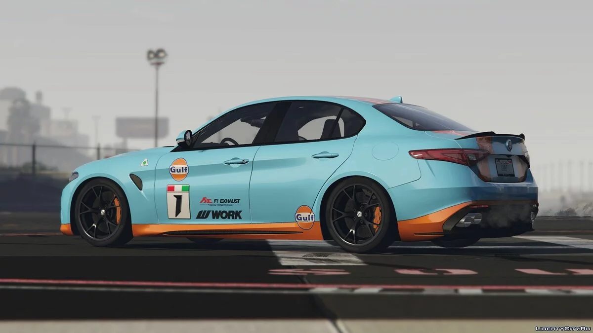 2017 ألفا روميو جوليّا كوادريفوليو HQ [تعديل/إضافة/إضافات/رسومات] 1.0 / جي تي أي 5