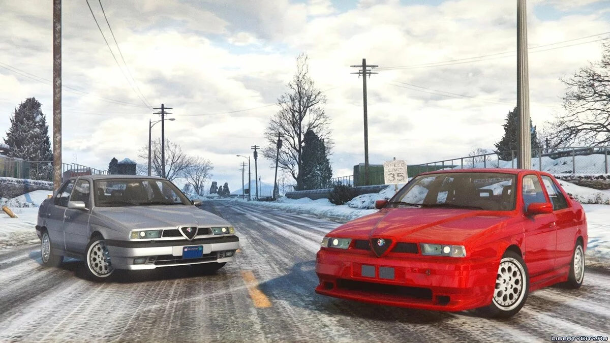 1992 Alfa Romeo 155 Q4 [Add-On | LODs | Template | Tuning] 1.0 / GTA 5