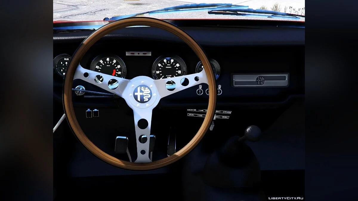 1965年阿尔法·罗密欧Giulia Sprint [附加 | 额外 | 模板] 1.2 / GTA 5