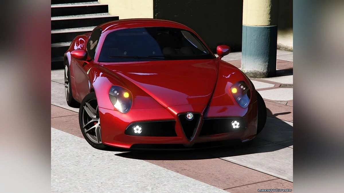 Alfa Romeo 8C Competizione 2008 [Add-On | Extras | Template] 1.1 / GTA 5