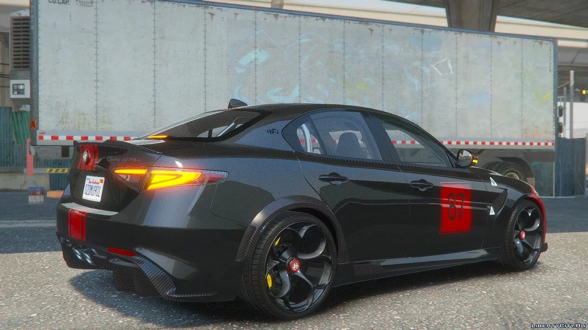 2021 Alfa Romeo Giulia GTAm [Add-On | Extras | Tuning | LODs | Template] v.3.0 / GTA 5
