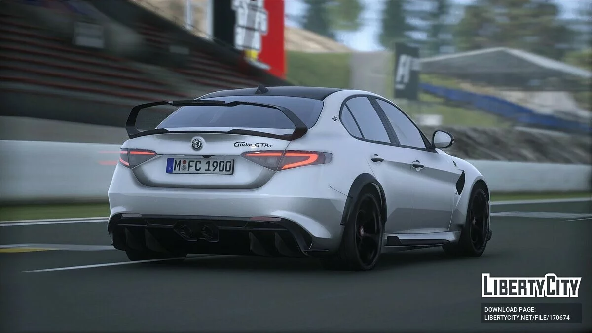 Alfa Romeo Giulia GTAm 2021 V1.0[Re-convert] / GTA 5