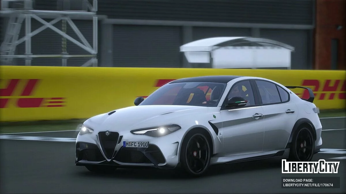 Alfa Romeo Giulia GTAm 2021 V1.0[Re-convert] / GTA 5