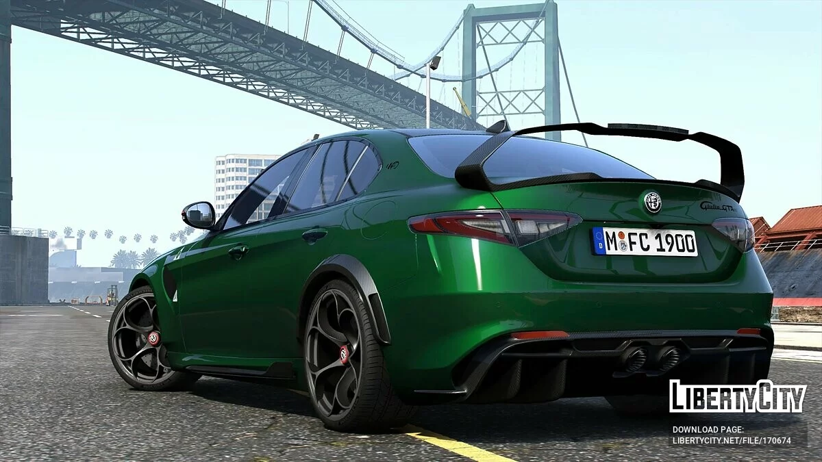 Alfa Romeo Giulia GTAm 2021 V1.0[Re-convert] / GTA 5