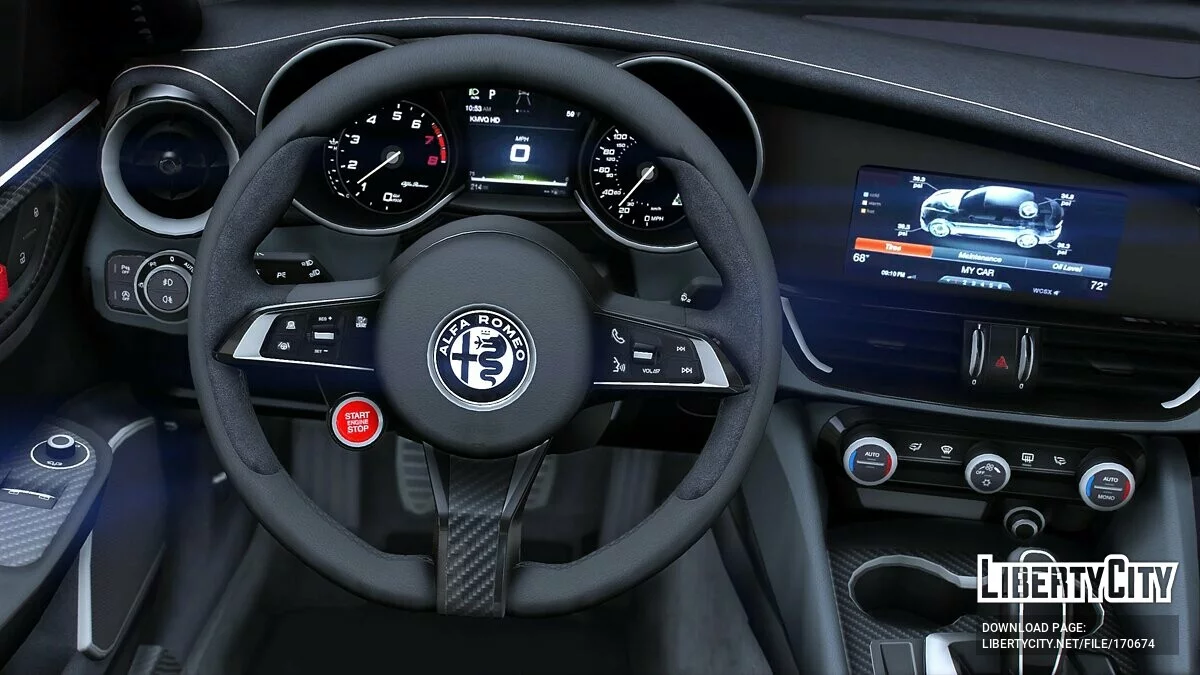 Alfa Romeo Giulia GTAm 2021 V1.0[Re-convert] / GTA 5