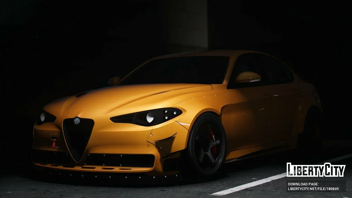 Alfa Romeo Giulia Quadrifoglio 2017 v1.1 / GTA 5