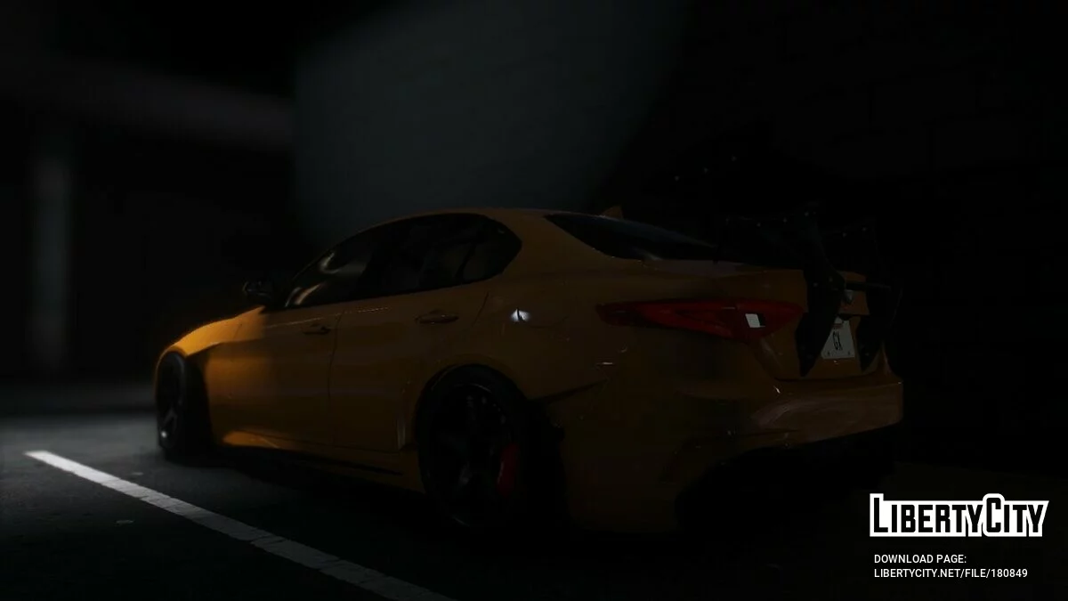 Alfa Romeo Giulia Quadrifoglio 2017 v1.1 / GTA 5