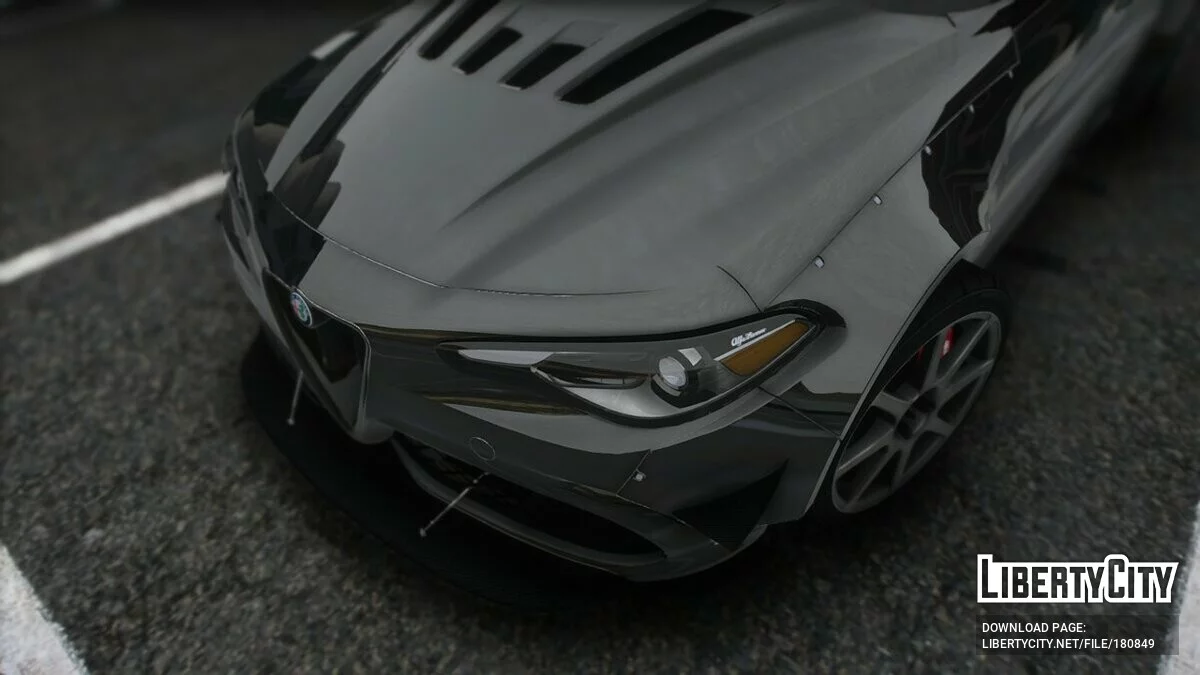 Alfa Romeo Giulia Quadrifoglio 2017 v1.1 / GTA 5