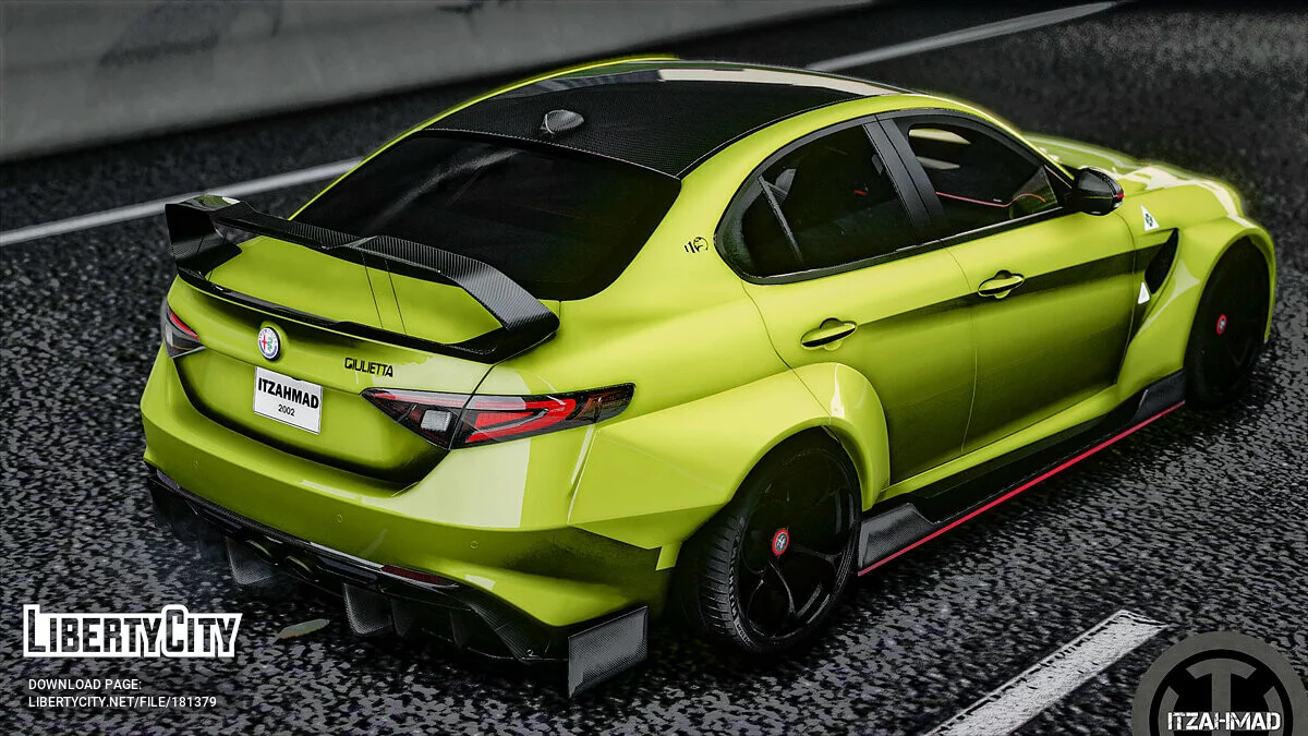 Alfa Romeo Giulia GTA Edição Especial / GTA 5