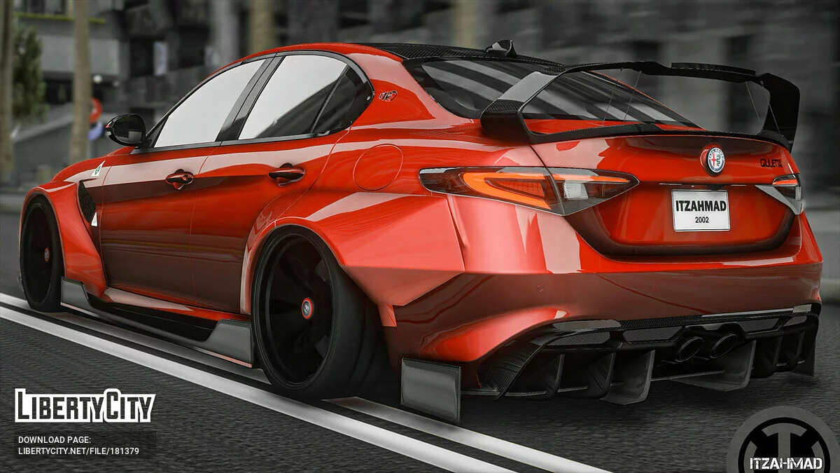 Alfa Romeo Giulia GTA Edição Especial / GTA 5
