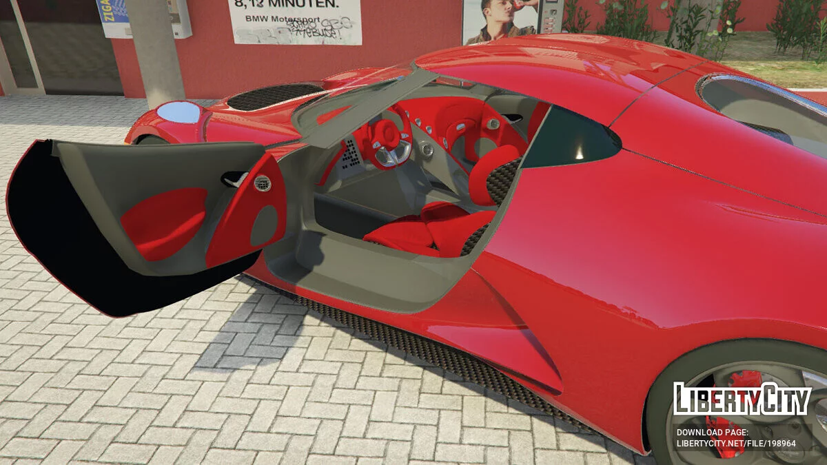 Alfa Romeo 6C Concept by Max Hordin [Add-on | FiveM | Final] 2.0 / GTA 5