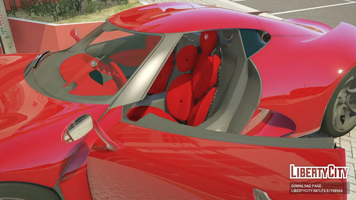 Alfa Romeo 6C Concept by Max Hordin [Add-on | FiveM | Final] 2.0 / GTA 5