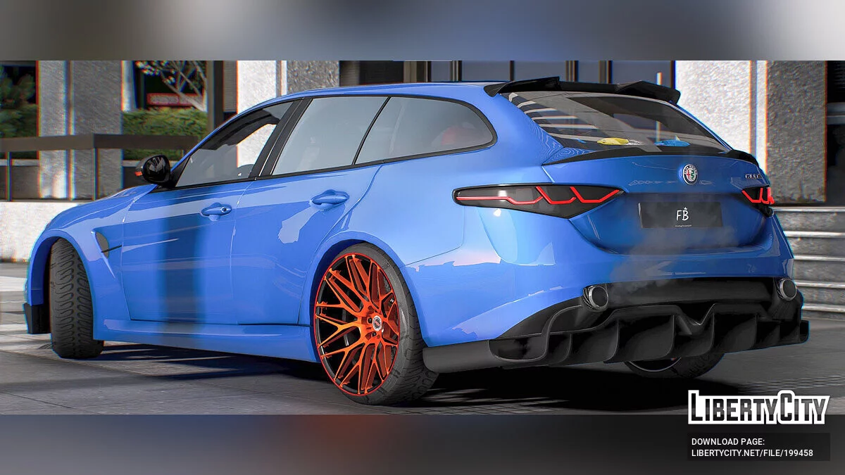 Alfa Romeo Giulia Touring Custom 2023 / GTA 5