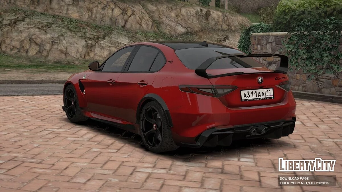 2021 Alfa Romeo Giulia / GTA 5