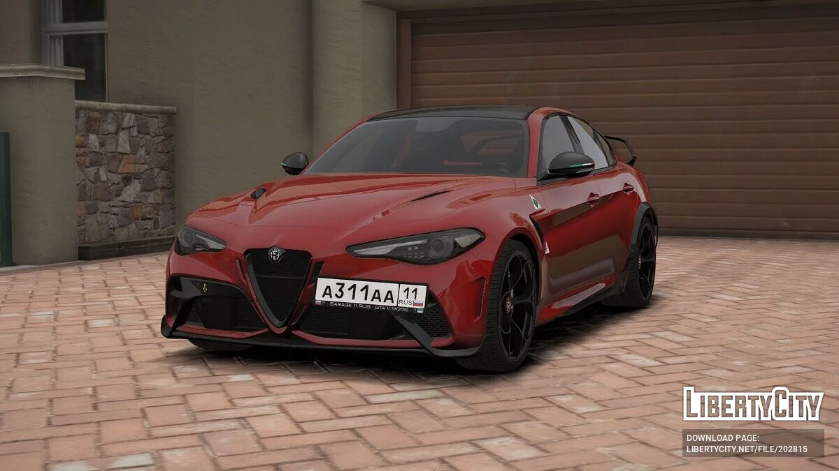 2021 Alfa Romeo Giulia / GTA 5