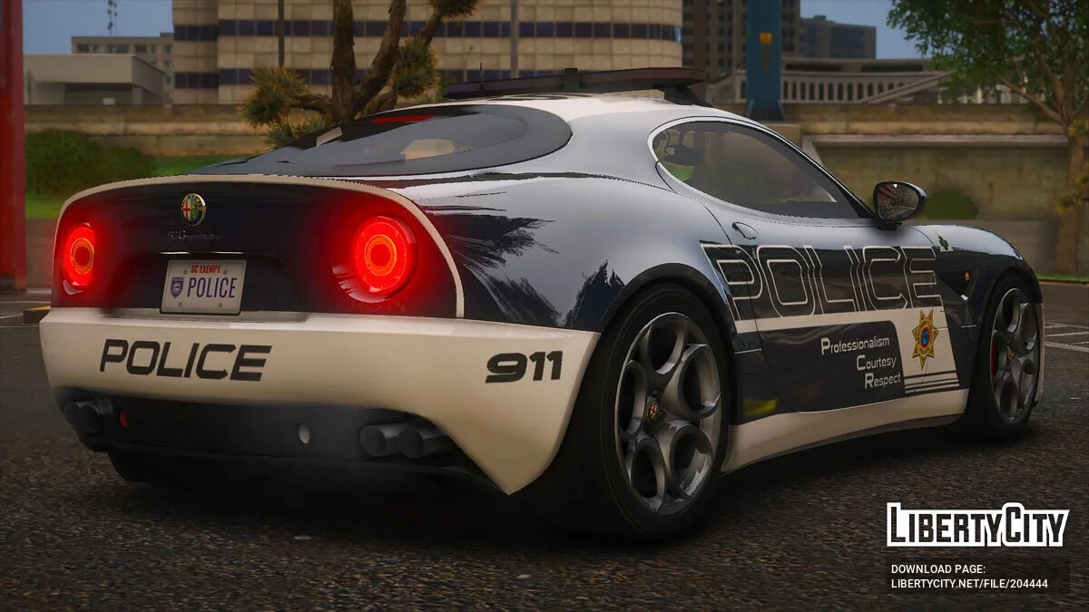 2007 Alfa Romeo 8C Competizione SCPD v1.0 / GTA 5