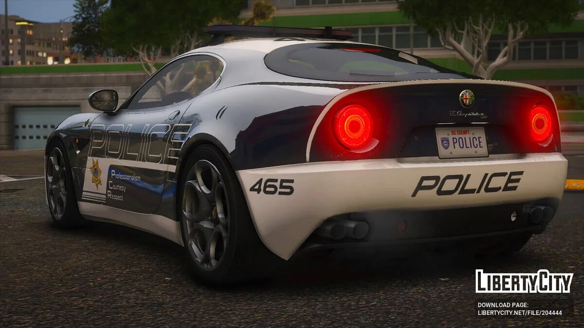 2007 Alfa Romeo 8C Competizione SCPD v1.0 / GTA 5