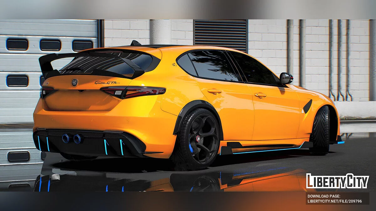 Alfa Romeo Giulia Touring x SS Concept / GTA 5