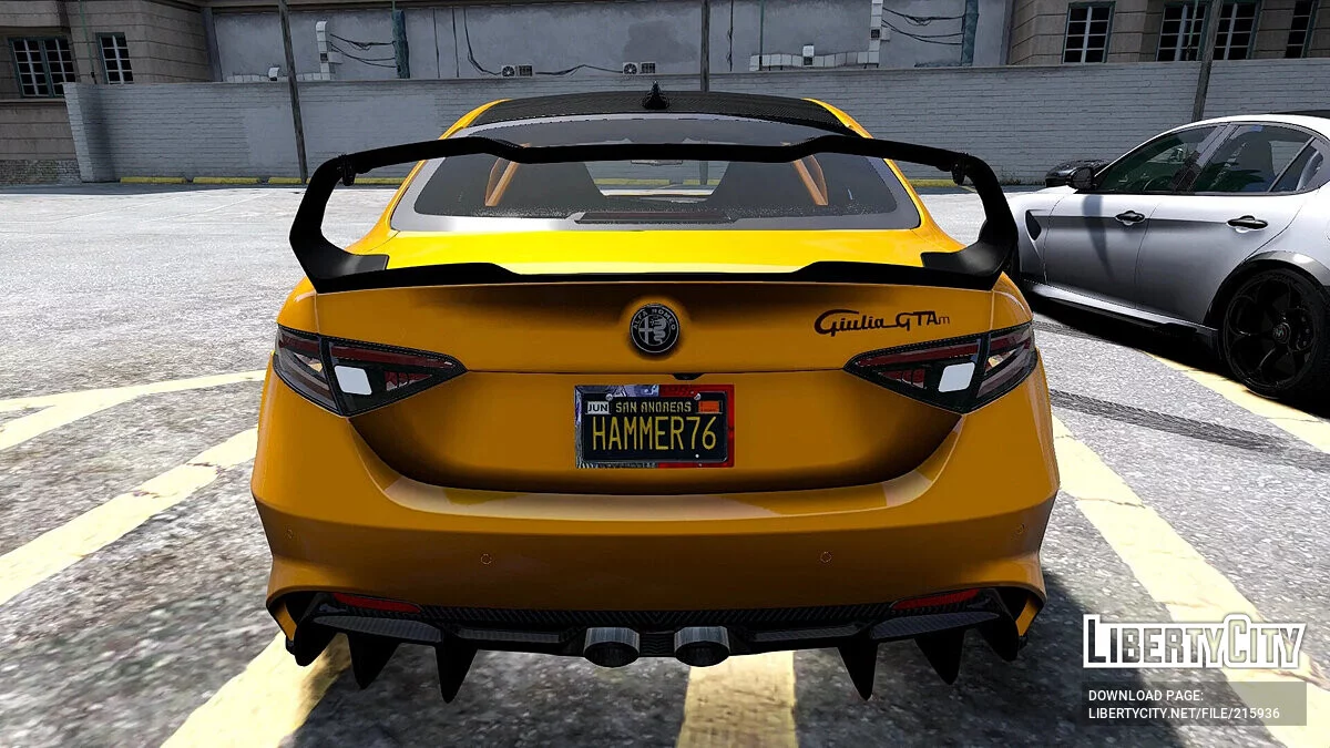 Alfa Romeo Giulia GTAm v1.1 / GTA 5