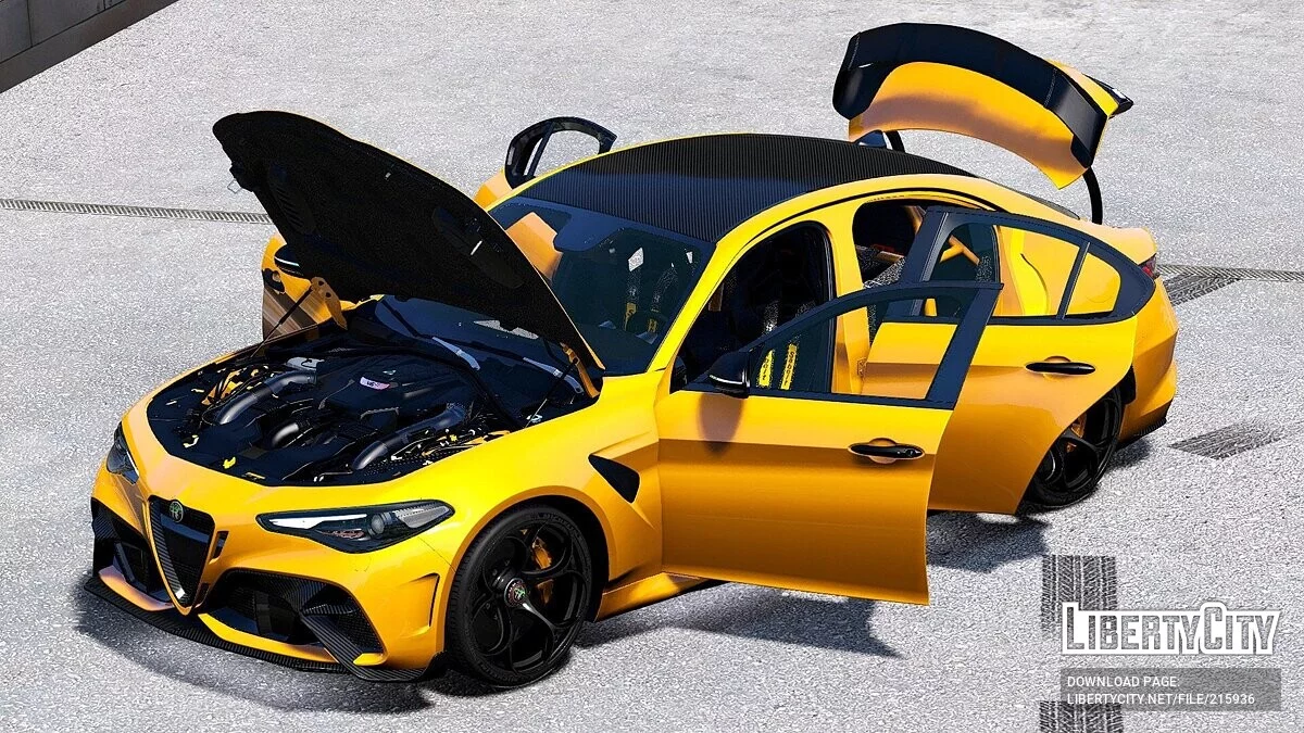 Alfa Romeo Giulia GTAm v1.1 / GTA 5