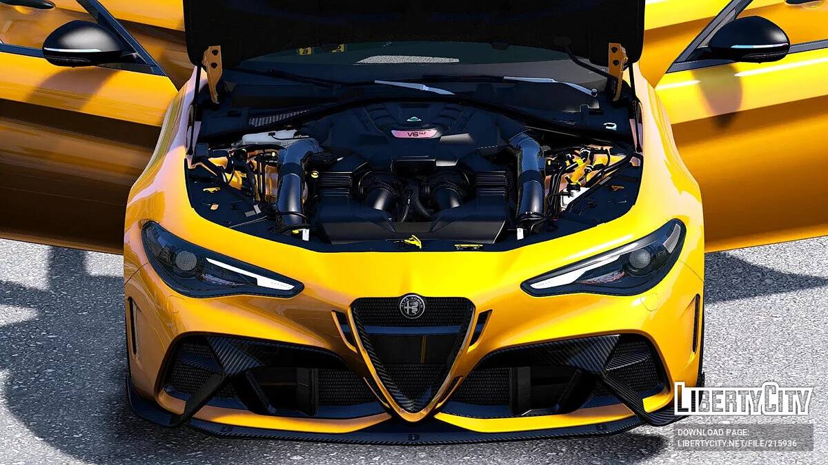 Alfa Romeo Giulia GTAm v1.1 / GTA 5