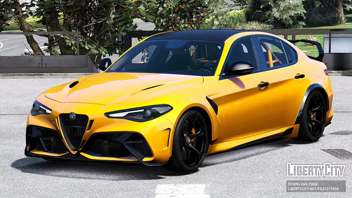 Alfa Romeo Giulia GTAm v1.1 / GTA 5