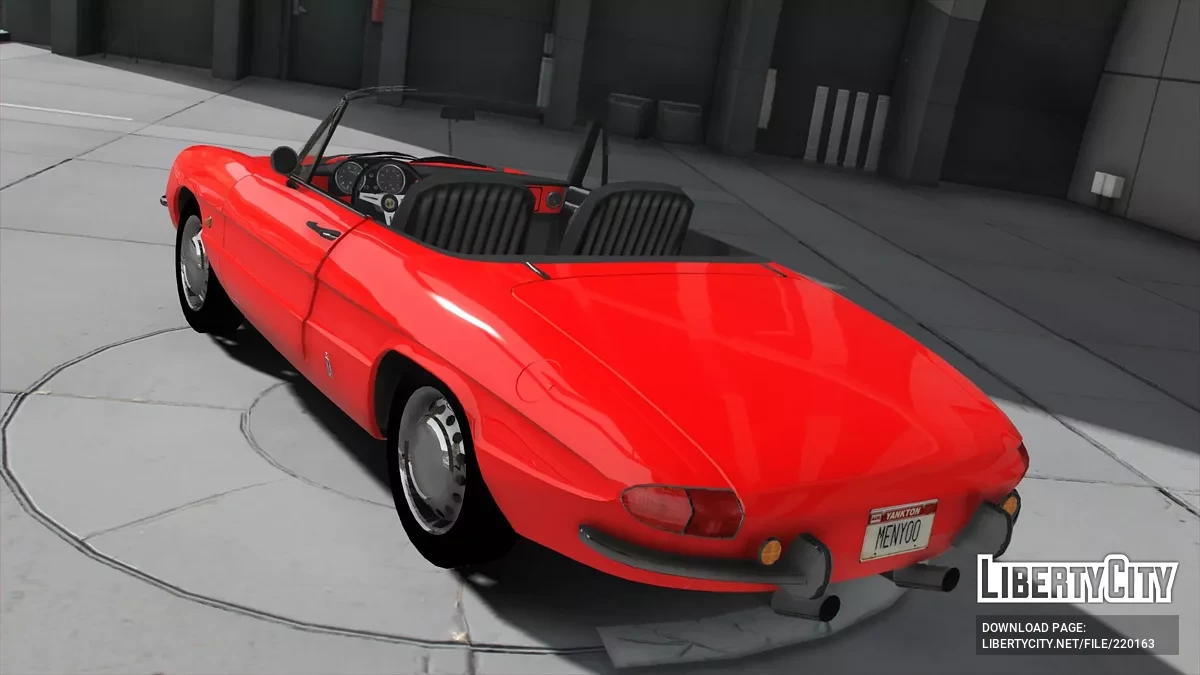 Alfa Romeo Duetto 1966 v3.0 / GTA 5