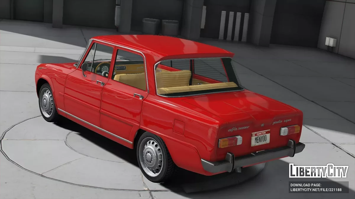 Alfa Romeo Giulia Super v1.0 / GTA 5