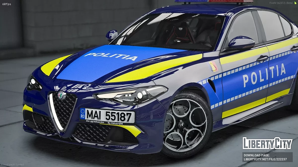 Alfa Romeo Giulia Politia Romana / جي تي أي 5