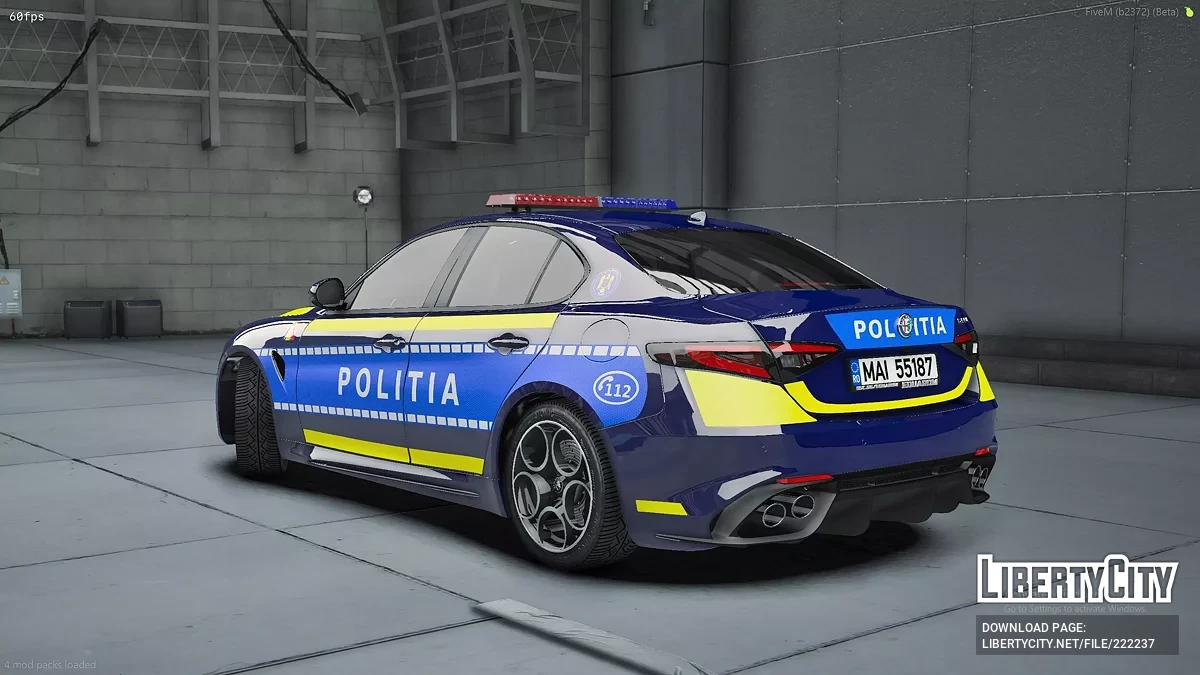 Alfa Romeo Giulia Politia Romana / جي تي أي 5