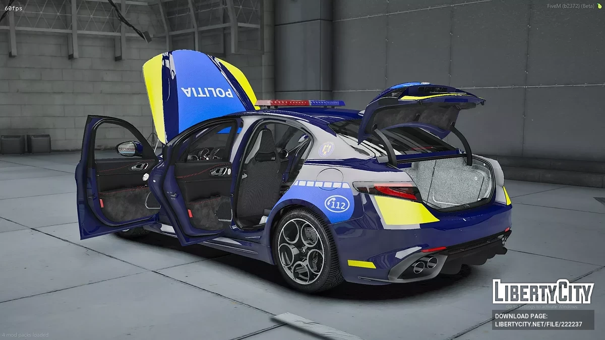 Alfa Romeo Giulia Politia Romana / جي تي أي 5