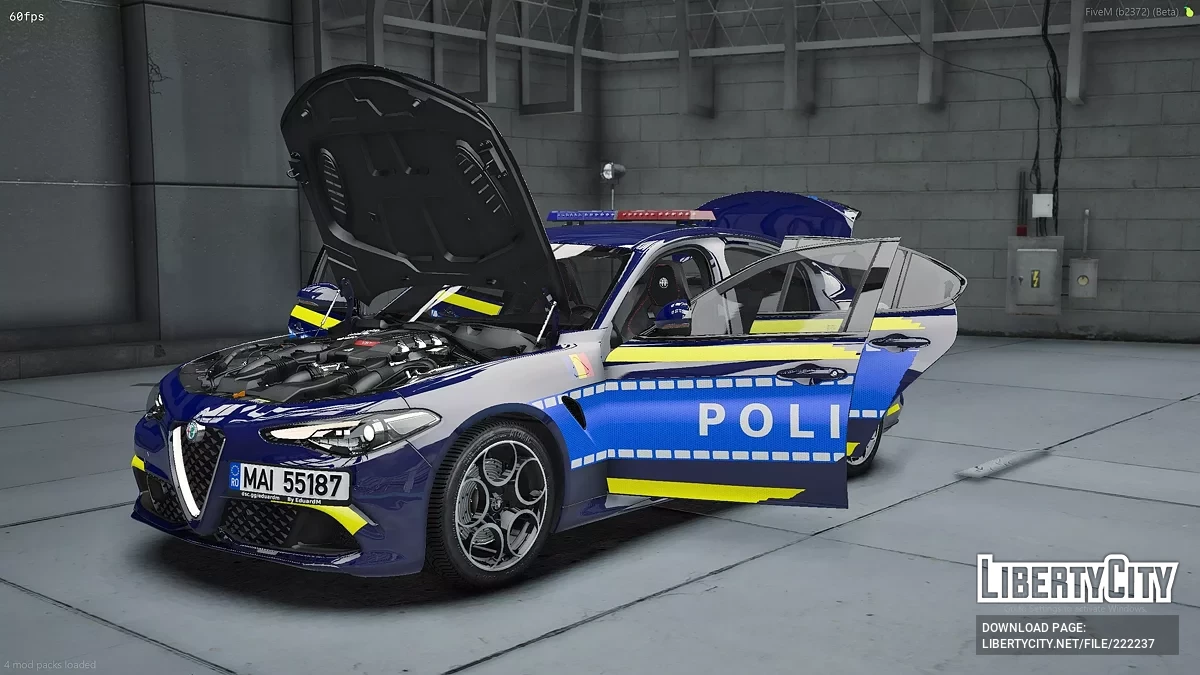 Alfa Romeo Giulia Politia Romana / جي تي أي 5