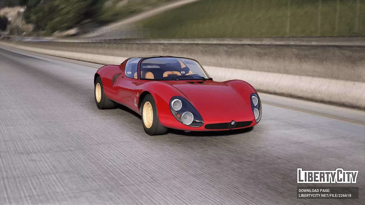 Alfa Romeo Stradale 33 de 1967 v1.0 / GTA 5