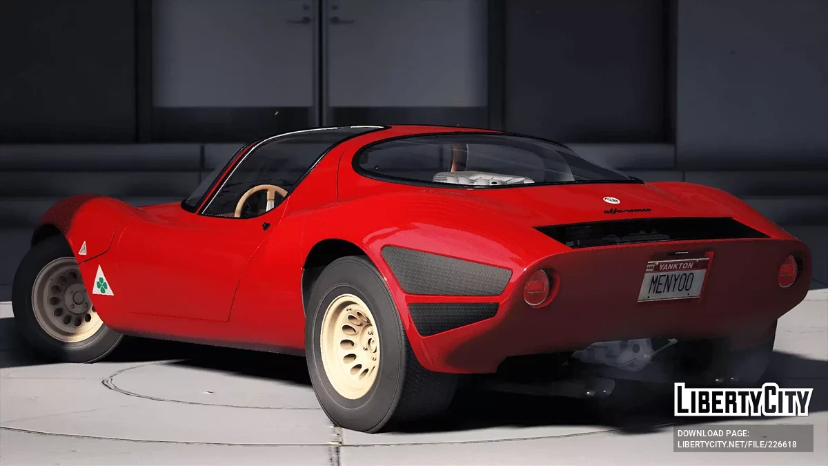 Alfa Romeo Stradale 33 de 1967 v1.0 / GTA 5