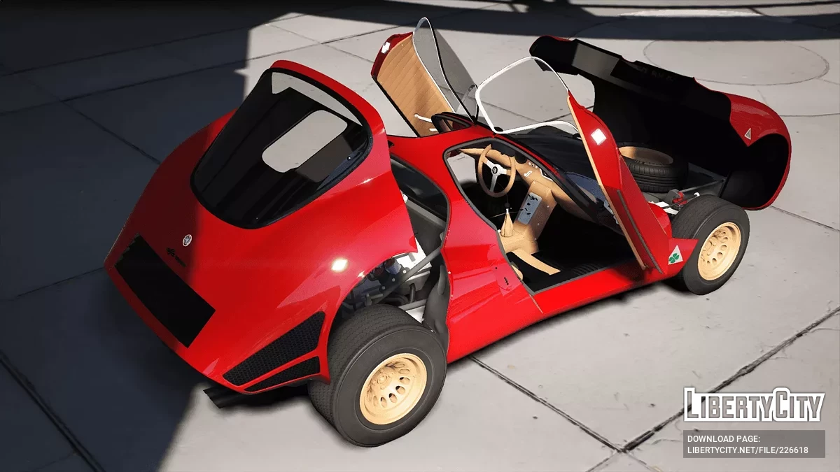 Alfa Romeo Stradale 33 de 1967 v1.0 / GTA 5