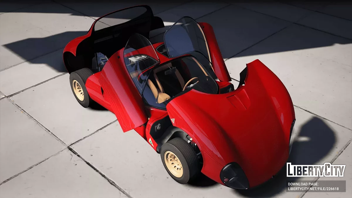 Alfa Romeo Stradale 33 de 1967 v1.0 / GTA 5