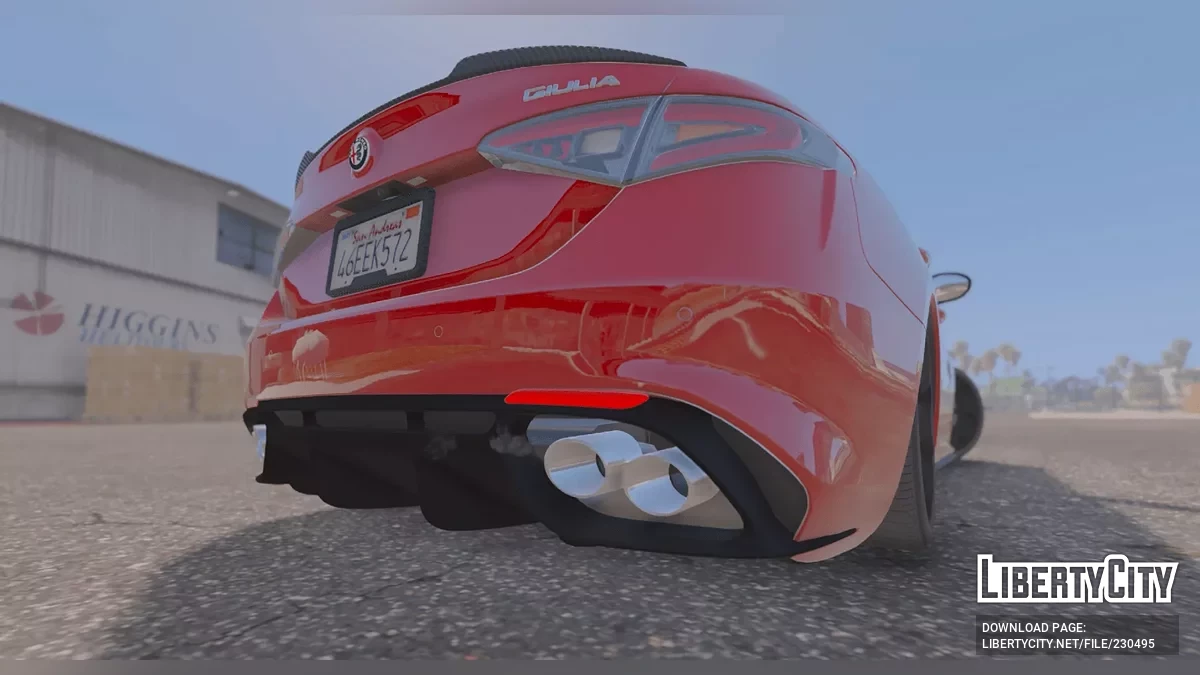 2017 Alfa Romeo Giulia Quadrifoglio V1.0 / GTA 5