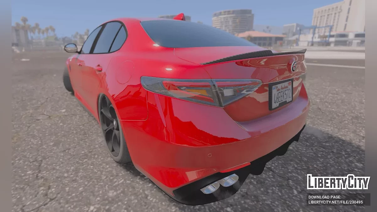 2017 Alfa Romeo Giulia Quadrifoglio V1.0 / GTA 5