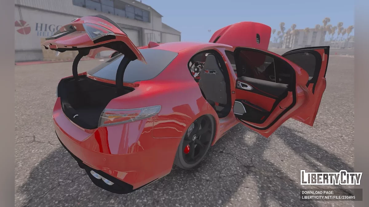 2017 Alfa Romeo Giulia Quadrifoglio V1.0 / GTA 5
