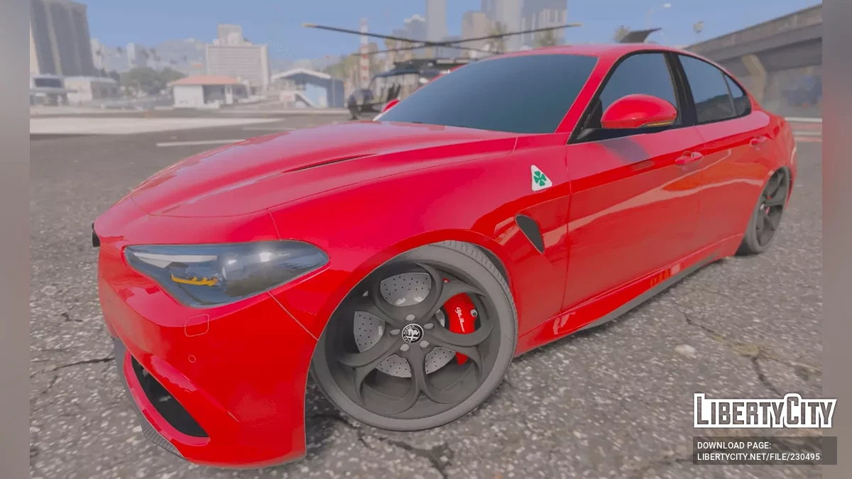 2017 Alfa Romeo Giulia Quadrifoglio V1.0 / GTA 5