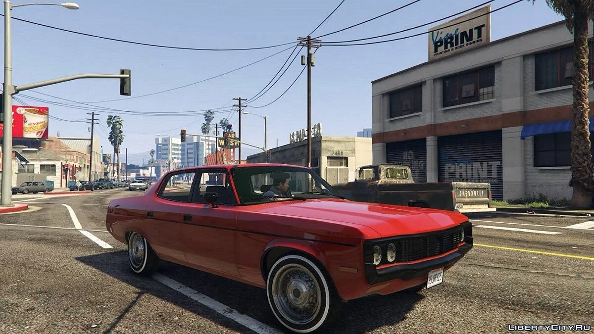 AMC Matador 1972 Sin Cromo (Manejo + Sonido) / GTA 5