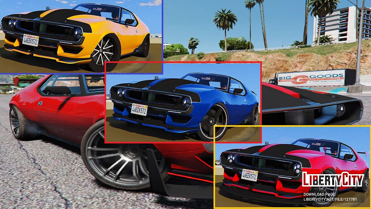 1972 AMC Javelin Ringbrothers Defiant [Adicional | Extras] Beta (3.0) / GTA 5