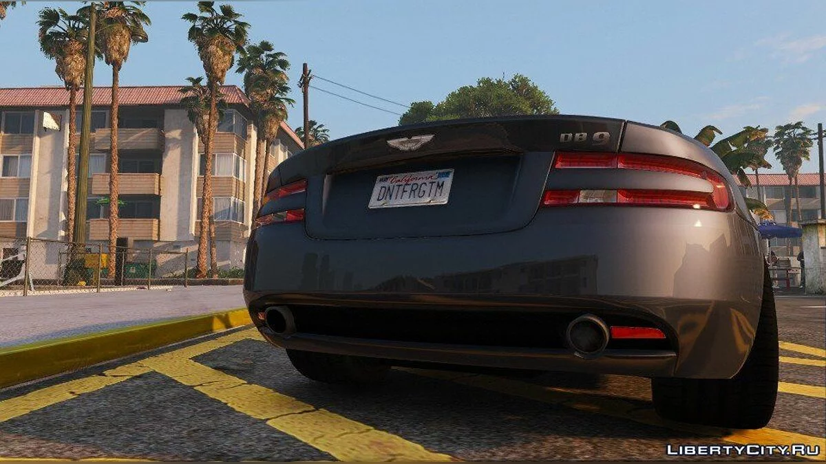 阿斯顿·马丁 DB9 2005 [附加/高质量/3D引擎] V3.0 / GTA 5