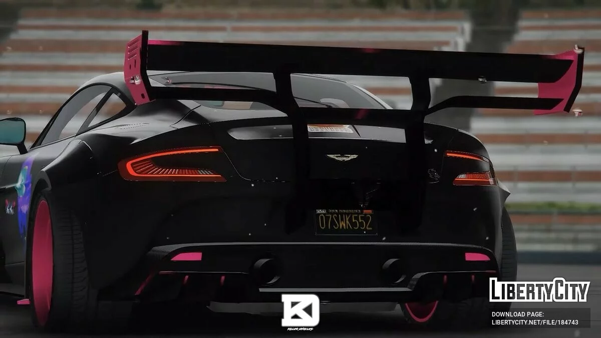 Aston Martin Серед Нас 3D Анімація / GTA 5