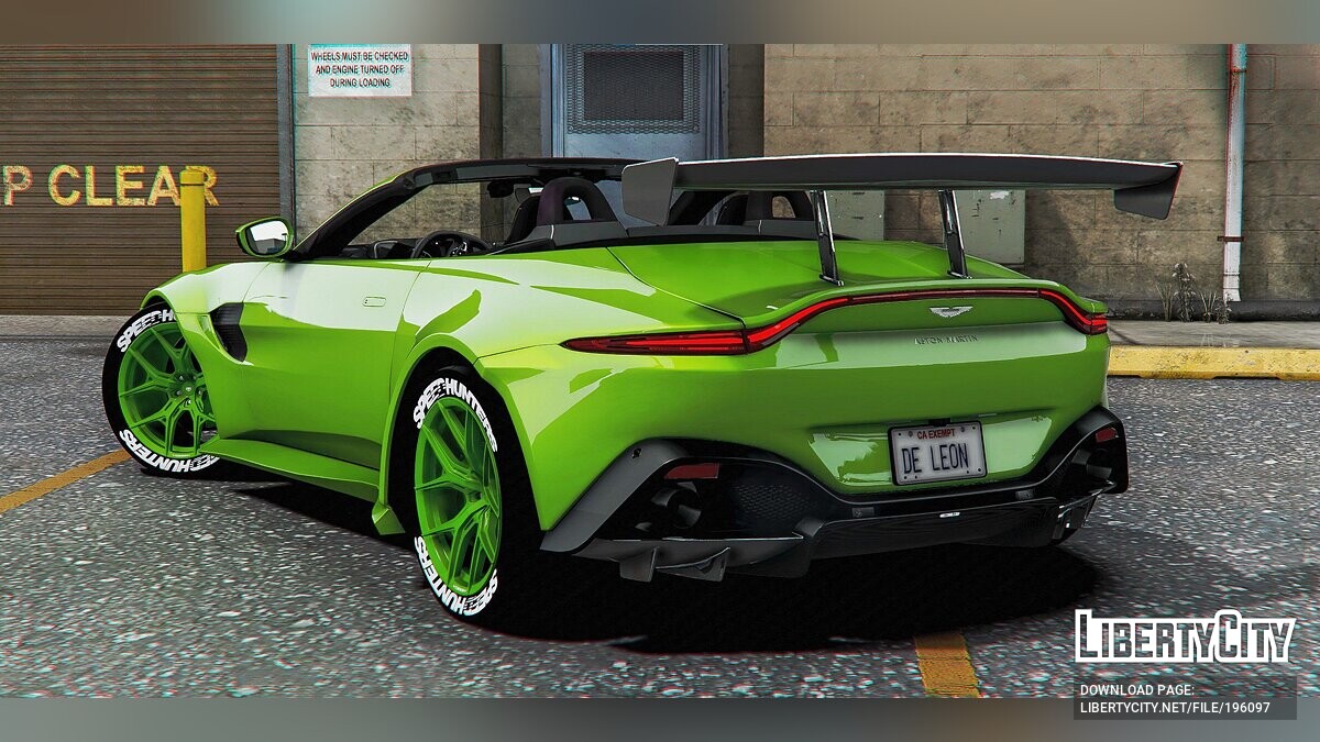 Скачать 2020 Aston Martin Vantage Roadster RP Widebody для GTA 5