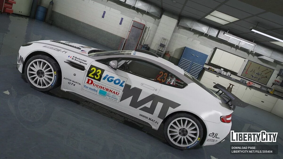 Aston Martin Vantage RGT v1.0 / GTA 5