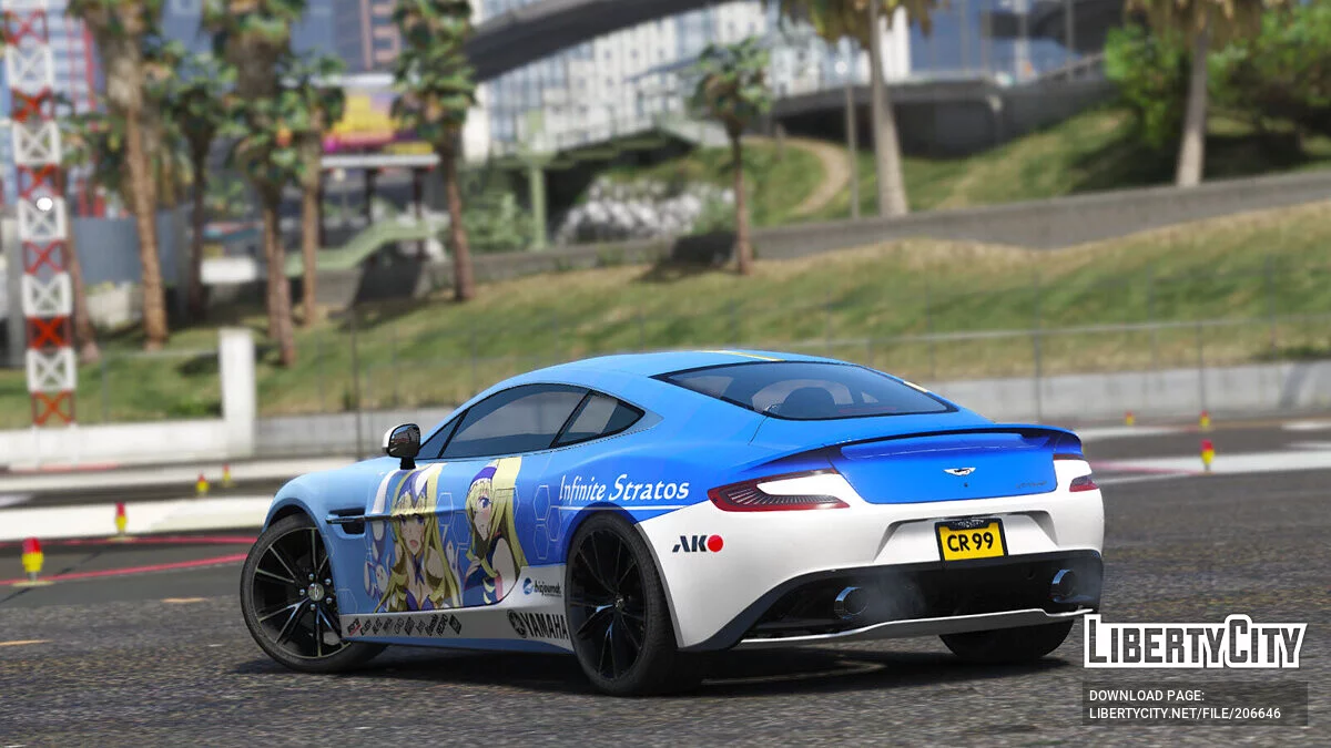Aston Martin Vanquish Infinite Stratos / GTA 5