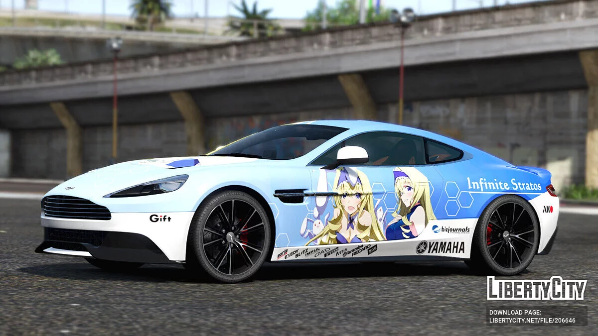 Aston Martin Vanquish Infinite Stratos / GTA 5